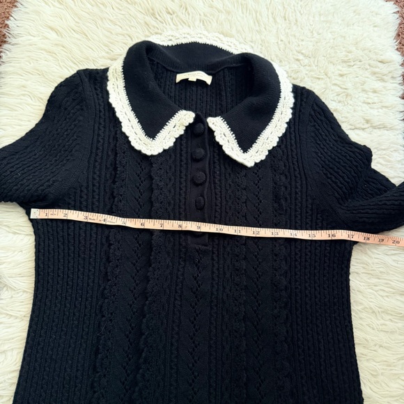 Sezane Frances Jumper - Black - Picture 6 of 7